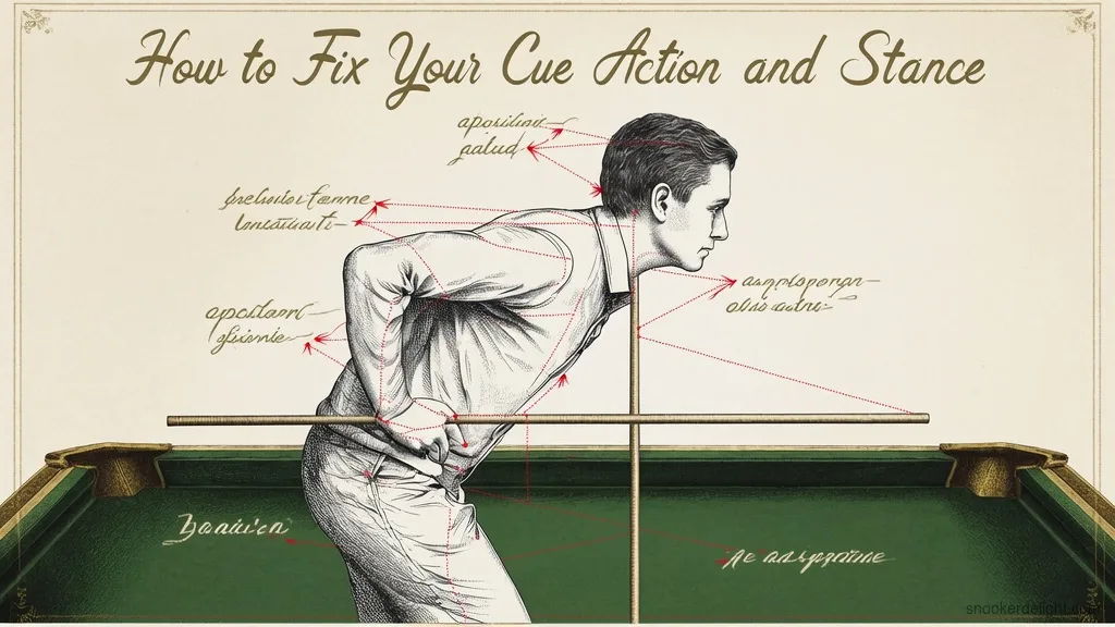 How to Fix your Cue Action and Stance - Analysis of Duane