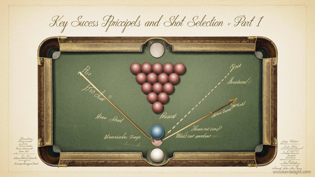 Key Success Principles and Shot Selection - Part 1