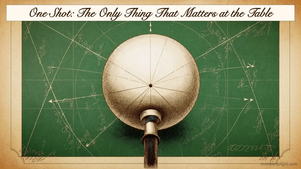 One Shot: The Only Thing That Matters at the Table