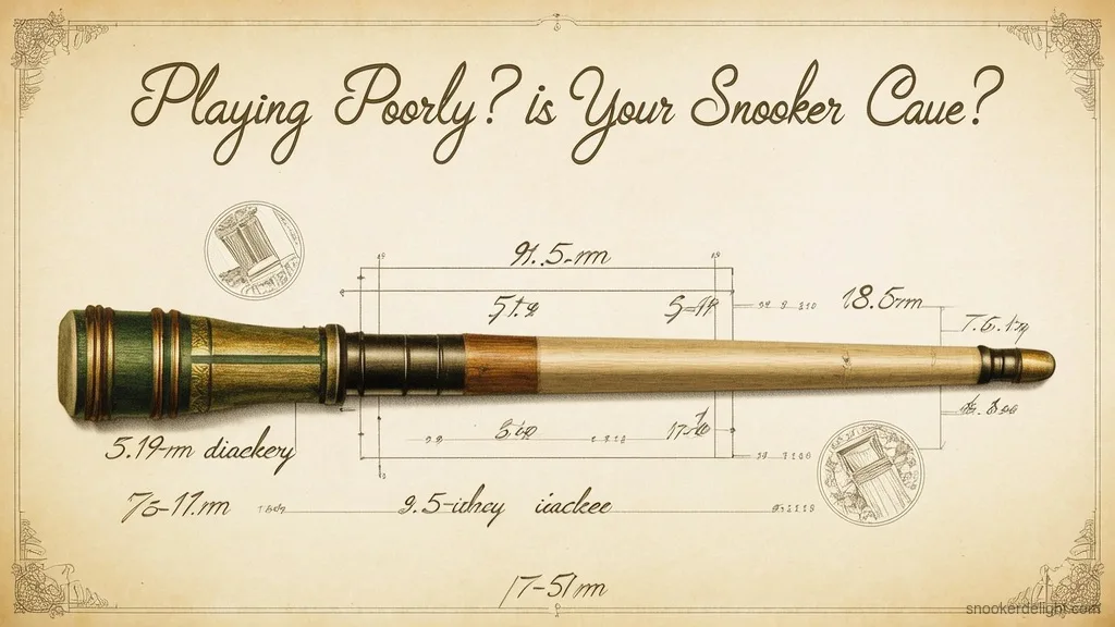 Playing Poorly? Is It Your Snooker Cue?