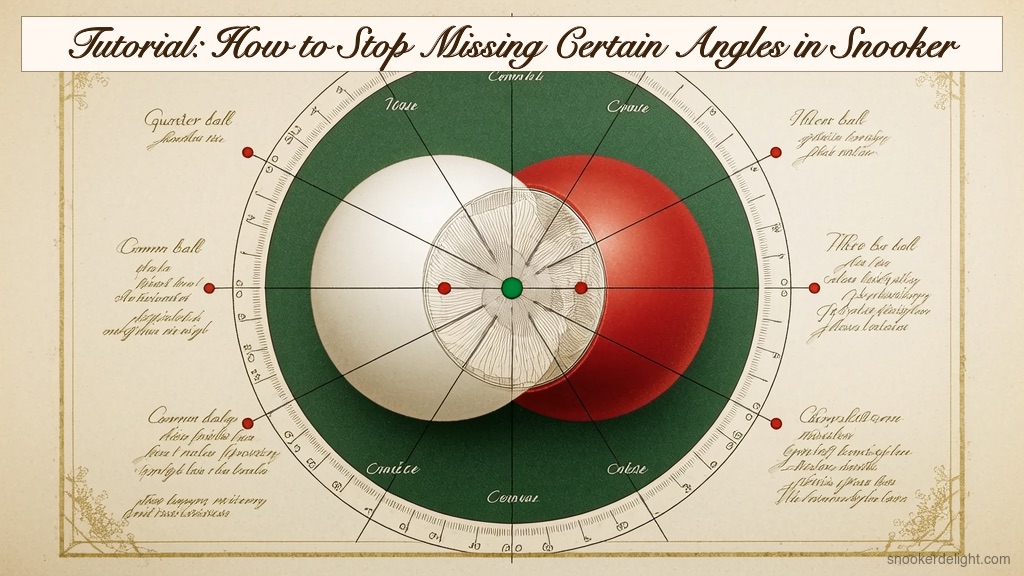 Tutorial: How to stop missing certain angles in snooker